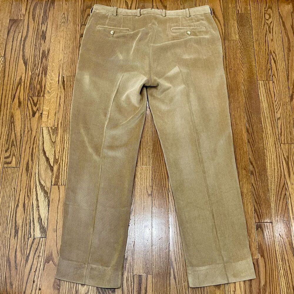 Peter Millar Nanolux Easy Care corduroy Pants. Size 36 - Picture 3 of 9